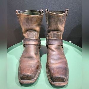 Frye Womens Harness Boots